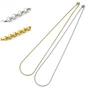 ステンレスチェーン ロール【シルバー】【45cm/2mm】