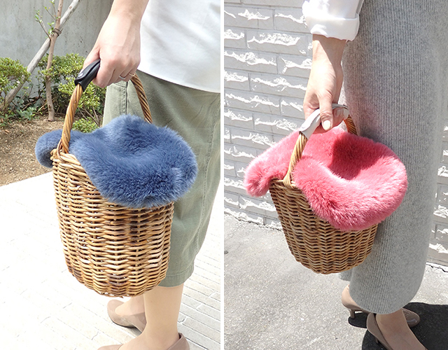 KAGOBAG】ファーバッグカバー（L）6色 | 卸売・ 問屋・仕入れの
