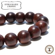 【パワーズウッド】ブレス　紫鉄刀木＜タイ＞　丸　約10mm　変化　地道な努力は実る