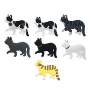 猫 冷蔵庫用マグネット 磁石 猫しっぽフック