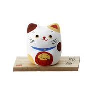 手描縁起猫  置物/オブジェ/焼物/縁起物/インテリア