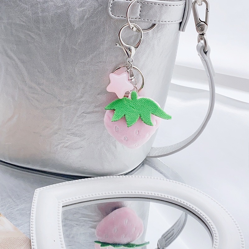 Nommi v3 Strawberry いちごちゃんキーホルダーぬいぐるみ 塊魂 イチゴチャンヌイグルミキーホルダー | 特集から探す,「塊