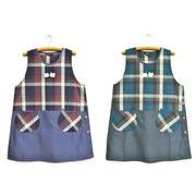 【即納】猫切替キッチン　レディースエプロン 保育士 介護士