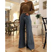 今季マストバイ　韓国風　デニム　ジーンズ　ズボン