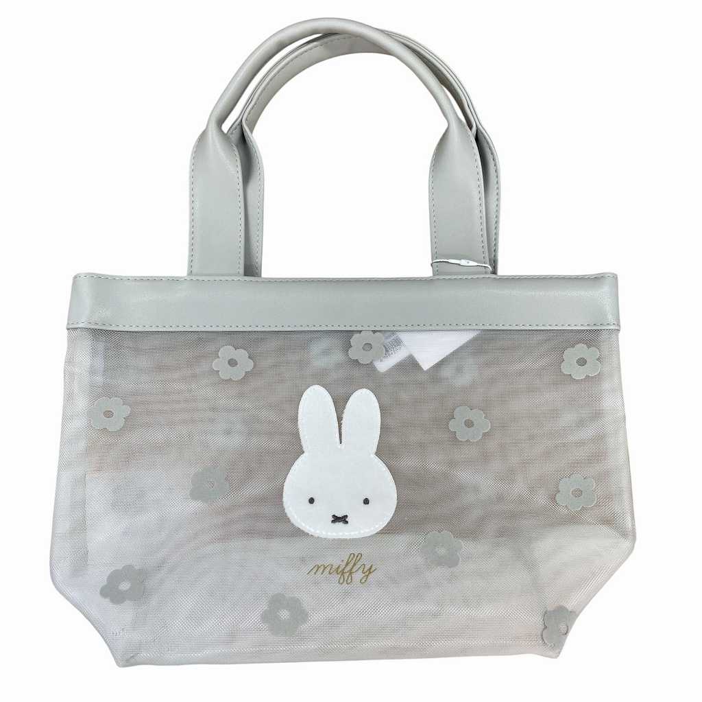miffy ミッフィー チェリーフルールシリーズ メッシュミニトート