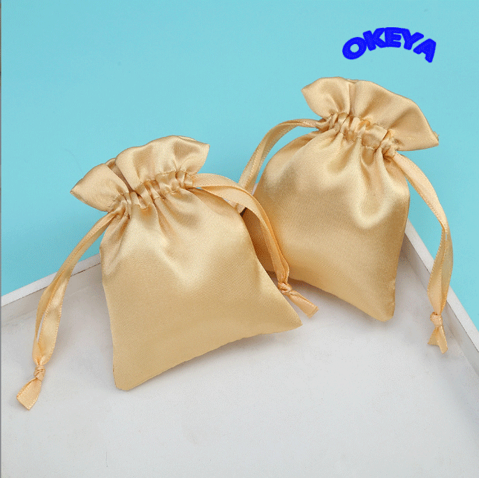 巾着袋 収納バッグ ベルベット ジュエリーポーチ 小物入れ ギフトバッグ ラッピング 4色7サイズ展開