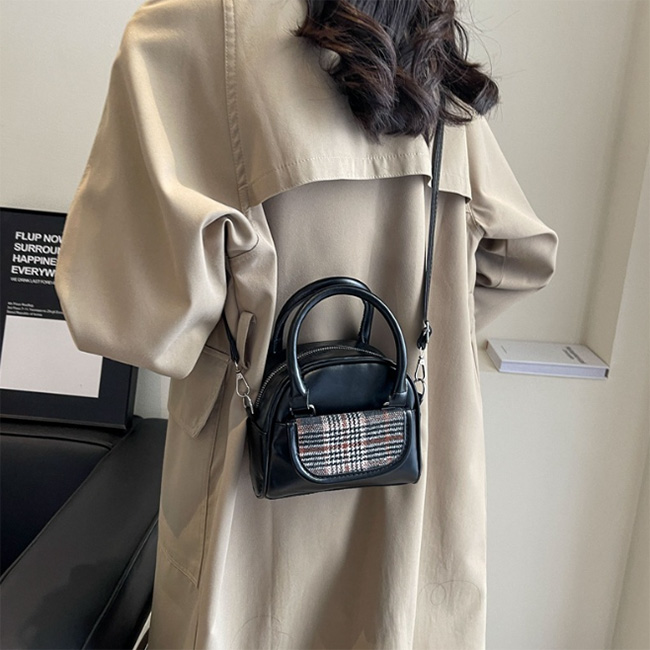 初回送料無料 新作 レディース ミニ ショルダーバッグ チェック柄