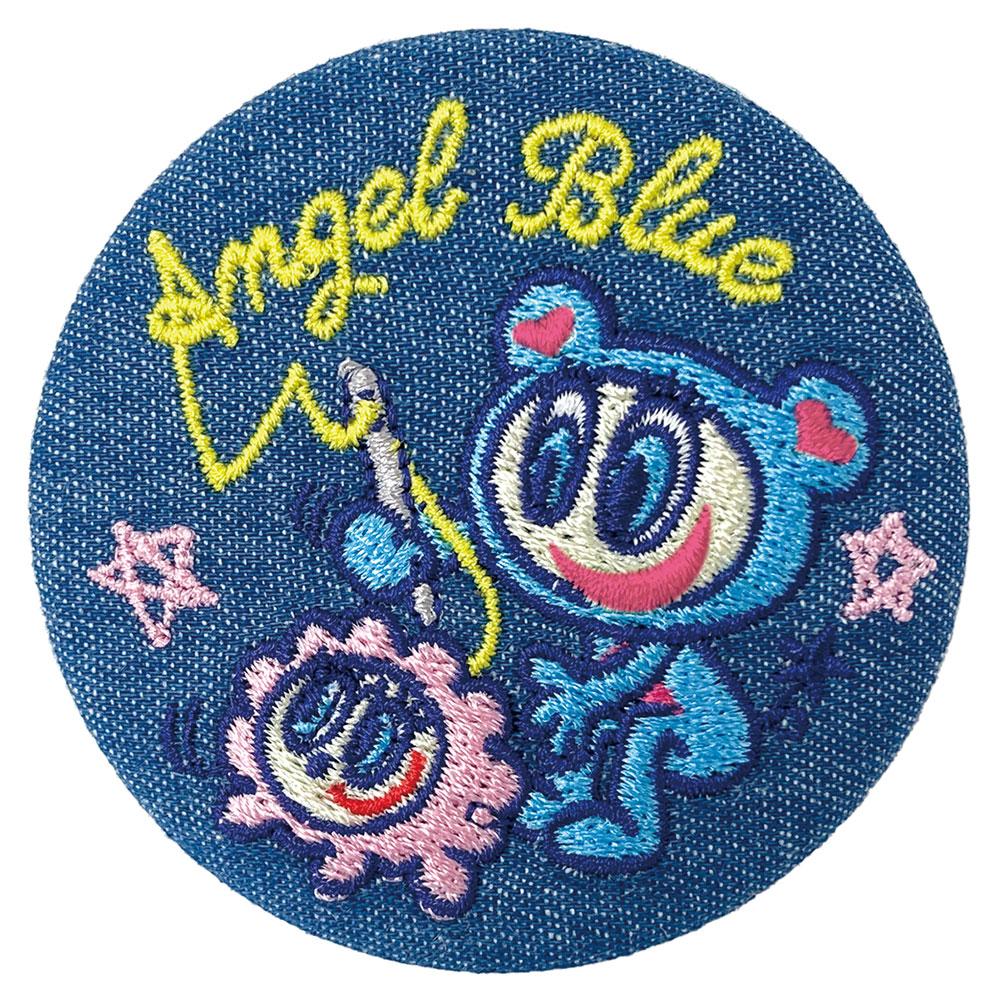ANGEL BLUE カラフルドット スノーボードウェア