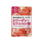 養命酒製造 グミＸサプリ コラーゲン＆ヒアルロン 40gx6