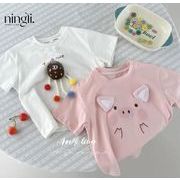 子供服 Ｔシャツ 女の子 半袖 子供 Ｔシャツ 子供服 半袖　韓国風　かわい