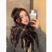 2024秋冬新作 レディース ショールスカーフ おしゃれ 気質  韓国ファッション