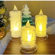 お祝い クリスマスグッズ LED メリークリスマス 電池式 ロウソク