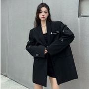 秋冬　トップス  レディース 上着 アウター ブルゾン カジュアル　ブレザー