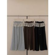大好評につSALE延長 足を束ねる カジュアルパンツ ししゅう 快適である レース装飾 ロングパンツ