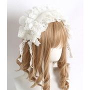 雑貨 アクセサリ ヘアアクセサリー キャップ 帽子 頭巾 レース レディース