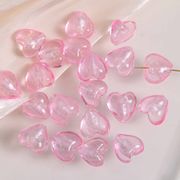 ガラス ビーズ 穴あり デコパーツDIY ビーズ デコ素材 手芸材料 チェーン アクセサリーパーツ