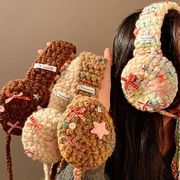 イヤーマフラー 耳当て イヤーマフ 起毛 フェイクファー 秋冬 保温 レディース小物