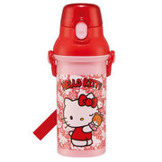 ハローキティ  PSB5SANAG 抗菌直飲みワンタッチプラボトル480ml うしろうしろ