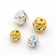 基礎金具/軽量金属ビーズ/ロンデル/スペーサー/A級ガラスストーン使用/最安値＆営業日当日出荷