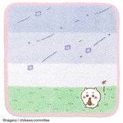 ちいかわ  41-1250080 タオルハンカチ ピンク そよかぜ