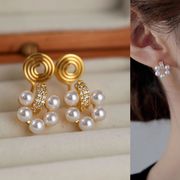 ピアス　イヤリング　アクセサリー　パール　925シルバーポスト　韓国ファッション