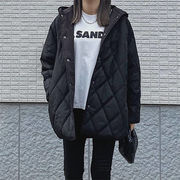 キルティングコート中綿コート