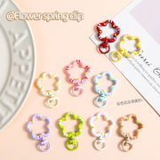 新入荷 キーホルダー金具 ハンドメイド キーリング アクセサリー DIY 手芸用品 基礎金具