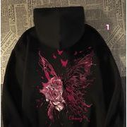 2025春秋新作 メンズ 男 カジュアル トップス 長袖 帽子付け スウェット アウター コート