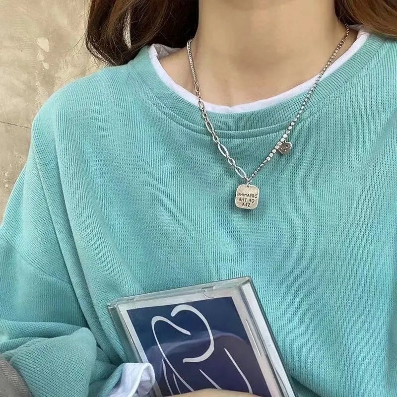 ネックレス レディース 925シルバー アクセサリー ネックレス ハンドメイド ネックレス INS風