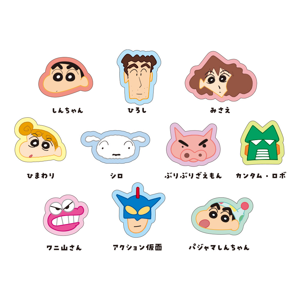 クレヨンしんちゃん シール シロ しんのすけ 韓国 ステッカー キャラクターステッカー しんのすけとシロ KY1701 – クレヨン