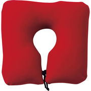 モグ ポータブルネックピロー レッド