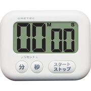 ドリテック 大画面タイマー「シャボン」 T-614WT