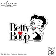 BETTY BOOP(TM) ダイカットステッカー ロゴ ベティー ブープ(TM) アメリカ キャラクター グッズ BTY006
