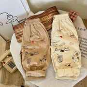 【2024夏新作】韓国風子供服 ベビー服 キッズ 男女兼用 ロングパンツ パンツ