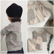 【2024秋新作】韓国風子供服 ベビー服 キッズ 男女兼用 カジュアル 長袖 トップス Tシャツ