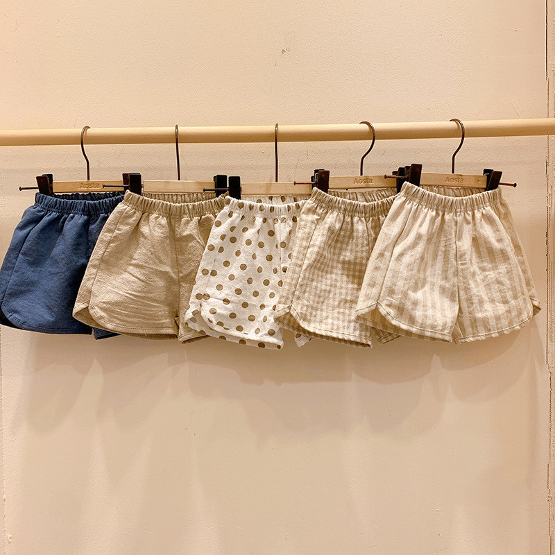 【2023夏服】韓国風子供服 ベビー服 　男女兼用　おしゃれ　短パン　パンツ