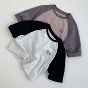 【2024春秋新作】韓国風子供服 ベビー服 キッズ 男女兼用 カジュアル 長袖 トップス Tシャツ