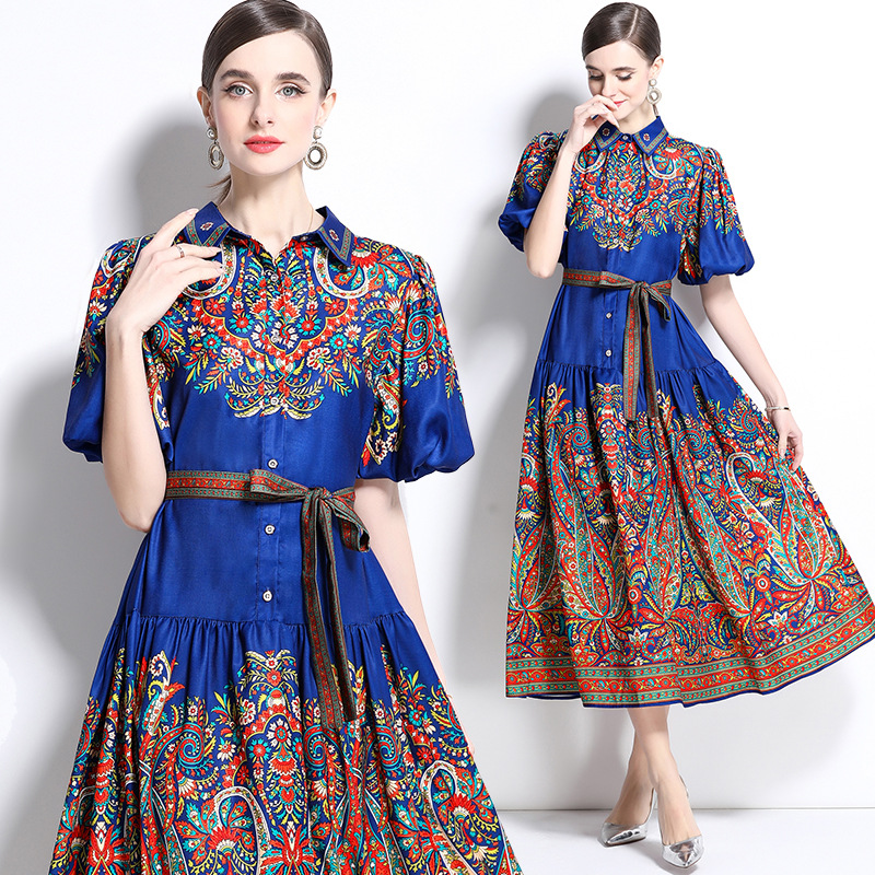 2025新作 M~3L★結婚式 パーティー ウエストリボン付き 大人かわいい ギャザ入り 半袖 ロングワンピース