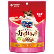 [ユニ・チャーム] 銀のスプーン おいしい顔が見られるおやつ カリカリッチ シーフード 60g