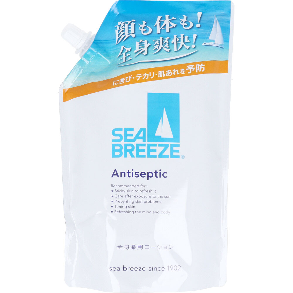 [メーカー欠品]シーブリーズ アンティセプティック f 全身薬用ローション 詰替用 700mL
