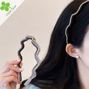 ベロア カチューシャ 髪留め ヘアアクセサリー 上品 髪飾り 可愛い ファッション 韓国風