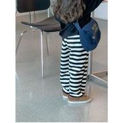 子供服 キッズ パンツ　ロングパンツ　ワイドパンツ　ストライプ柄 女の子 秋服 おしゃれ