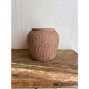 テラコッタラウンドプランターLサイズ　プランター/鉢植え/ディスプレイ