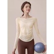 トップス レディース   ヨガ服 スポーツウェア 速乾 フィットネス セット