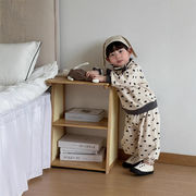★BaBy★　73~100cm　ベビートレーナー＋パンツ　水玉柄上下セット　韓国ベビー服