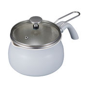ザル付き多用途鍋 1.8L　調理器具/ガラス蓋/湯切り/IH/ガス