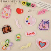 激安販売★芸DIY　アクセサリー　刺繍ワッペン　アイロンワッペン★