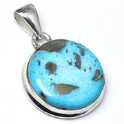 ペルシアンターコイズSV925 ペンダントトップ Persian Turquoise