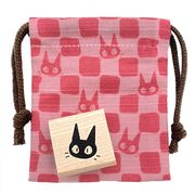 魔女の宅急便  きんちゃく すたんぷ 市松ジジ 129820