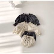 2025春夏新作 韓国風子供服  サペタ ショウイ 子供服 Tシャツ  +ショートパンツ2点セット